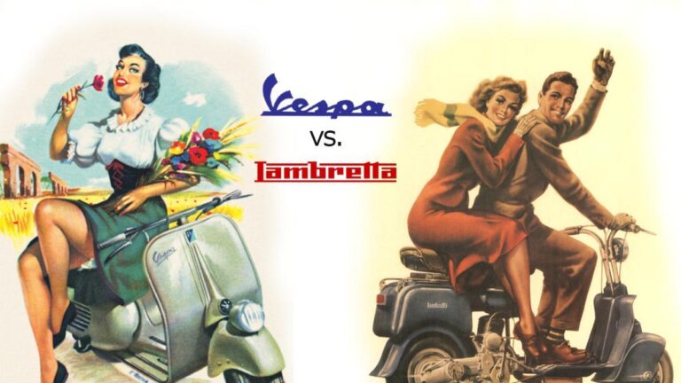 Vespa e Lambretta, le due rivali